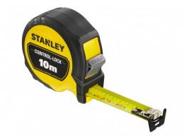 STANLEY CONTROL-LOCK Pocket Tape 10m (Width 25mm) (Metric only) £17.99